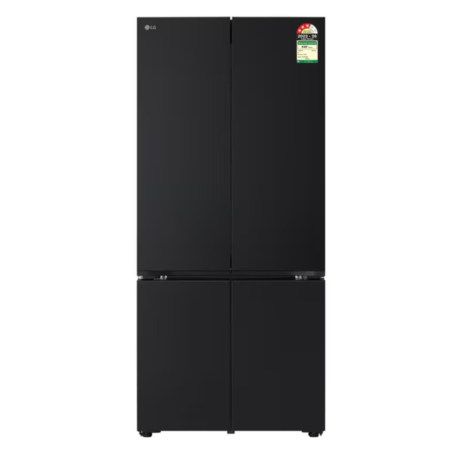 WhatsApp Image 2026-08-04 at 5.27.17 PM LG 610L 3 Star Wi-Fi Convertible French Door (4 Door) Refrigerator, Fresh Converter+, DoorCooling+ (GV-B25FFGMB, Black Glass)