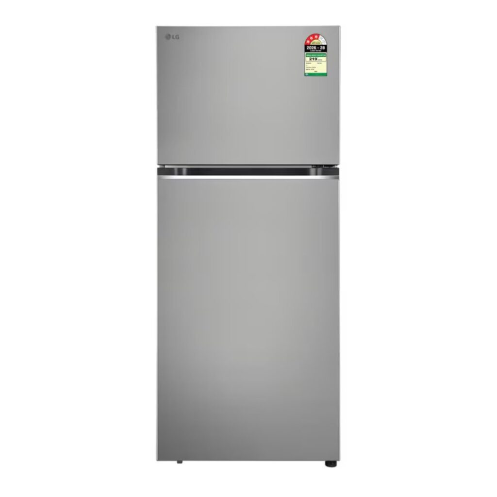 LG 398L 3 Star Convertible Frost Free Double Door Refrigerator (GLT4036SNPZ, Shiny Steel)