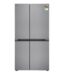 LG 650L 3 Star Convertible Side-by-Side Refrigerator, Multi-Air Flow, Smart Diagnosis (GL-B257JPZ3, Shiny Steel)