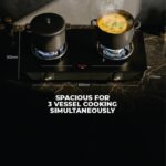 Preethi Alya 2 Burner Glass Top Gas Stove ,Manual Ignition - Image 3