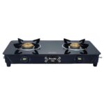 Preethi Alya 2 Burner Glass Top Gas Stove ,Manual Ignition