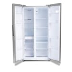 Kelvinator 562L Side by Side Refrigerator  (KRS-1570RNVHST, Hairline Silver) - Image 2