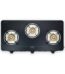 Preethi Alya 3 Burner Glass Top Gas Stove ,Manual Ignition (GTS413)