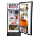Haier 190L 5 Star Direct Cool Single Door Refrigerator with Base Drawer (HRD-2115PWGA-N, Wave Glass) - Image 2