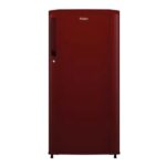 Haier 165L 1 Star Single Door Refrigerator Red Mono (HRD-1851BBRA-P, Red Mono)