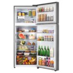 LG 398L 3 Star Convertible Double Door Refrigerator,Smart Diagnosis (GLT4036TVPZ, Shiny Steel) - Image 2