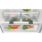 Bosch 641 L 2 Star Series 6 Frost Free Double Door Refrigerator (KDN86AID0I, Brushed steel) - Image 7