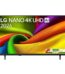 LG 189cm (75 Inch) NANO 4K UHD AI Smart TV (75NU880BPLA)