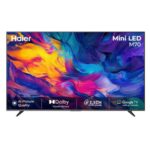 Haier M70 Series 139cm (55 Inch) MiniLED AI Smart Google TV, 2.1 Ch with Subwoofer (55M70UH)