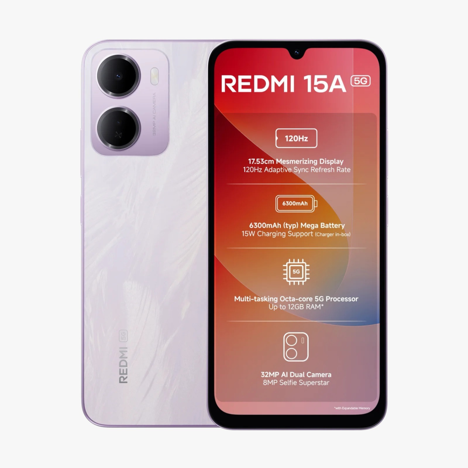 WhatsApp Image 2026-09-26 at 11.56.40 AM (2) Redmi 15A 5G (6GB RAM/128GB Storage, Amaze Purple)