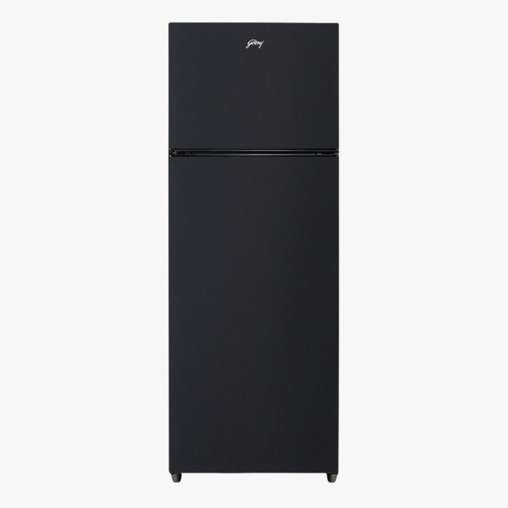 Godrej 330 L 2 Star Convertible Frost Free Double Door Refrigerator (RT EONVIBE 366BN RCIT MT BK, Matt Black)