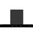 Faber 90cm Bldc Wall Mounted Chimney (HOOD DAZZLE HC SC FL BK IN 90)