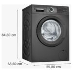 Bosch 8 kg 5 Star Series 4 Full Automatic Front Load washing machine, 1400 Rpm (WGA1340TIN, Dark lake) - Image 3