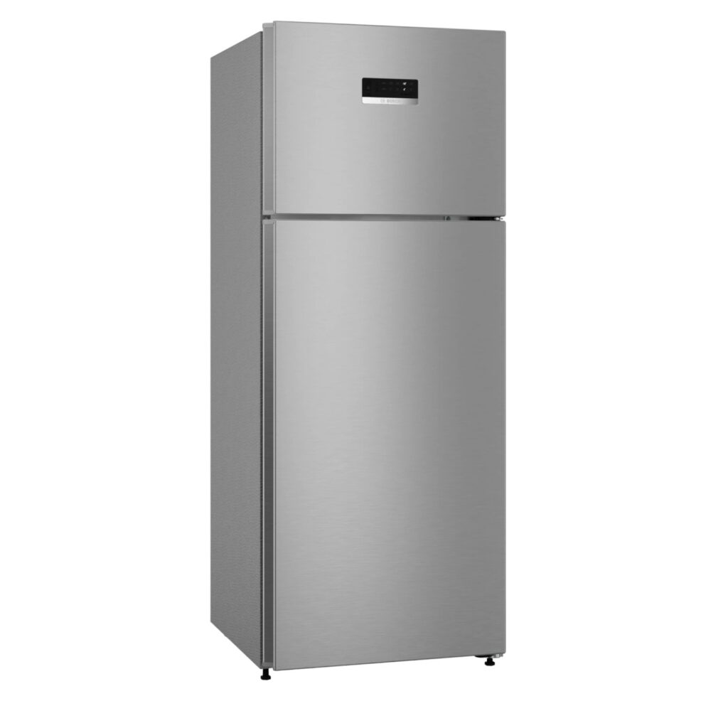 Bosch 243 L 2 Star Series 4 Frost Free Double Door Refrigerator (CTC27S22VI, Fine steel)