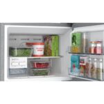 Bosch 243 L 2 Star Series 4 Frost Free Double Door Refrigerator (CTC27S22VI, Fine steel) - Image 4