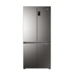 Haier 520 L 3 Star Lumiere French Door 4 Door Side by Side Refrigerator (HRB-600IS, Inox Steel)