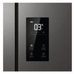 Haier 520 L 3 Star Lumiere French Door 4 Door Side by Side Refrigerator (HRB-600IS, Inox Steel) - Image 3