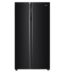 Haier 602 L 3 Star 2-Door Side by Side Wi-Fi Refrigerator (HRS-682KGU1, Black Glass)