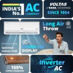 Voltas 1 Ton 5 Star Convertible Inverter Air Conditioner (125INV Vectra Zen Silver) - Image 5