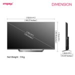 Impex evoQ 139 cm (55 inch) 4K Ultra HD QD-Mini LED Google TV, 4 Year Warranty (55S4MLC3) - Image 3