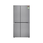 LG 650L 3 Star Convertible Side by Side Refrigerator, Door Cooling+ (GL-B257HPZ3, Shiny Steel)