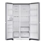 LG 650L 3 Star Convertible Side by Side Refrigerator, Door Cooling+ (GL-B257HPZ3, Shiny Steel) - Image 4
