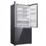 Bosch 503 L Series 2 French Door Bottom Mount Refrigerator, Glass door (KCP88E292I, Metallic grey) - Image 7