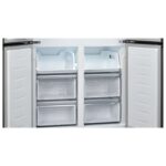 Bosch 503 L Series 2 French Door Bottom Mount Refrigerator, Glass door (KCP88E292I, Metallic grey) - Image 8