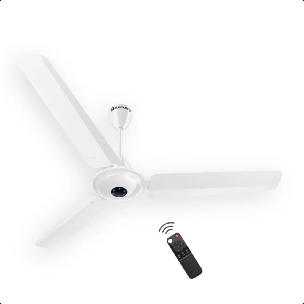 Atomberg Ikano BLDC 35W Ceiling Fan 1200mm (Gloss White)